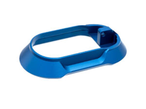 Tyrant CNC TDVP9MWBLUE  Magwell Fits Heckler & Koch VP9/VP40 Blue Aluminum