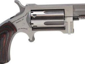 NAA Sidewinder Mini Revolver.22 WMR 1.5" Barrel Red/Black Grip