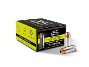 NovX Pentagon Handgun Ammunition 380 Auto 80gr CHP 1150 fps 20/ct