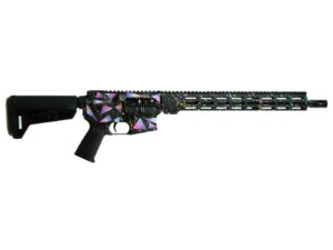 Shark Coast Tactical "Retro Miami" AR-15 Rifle 5.56mm 30rd Magazine 16" Barrel 15" MLOK Handguard